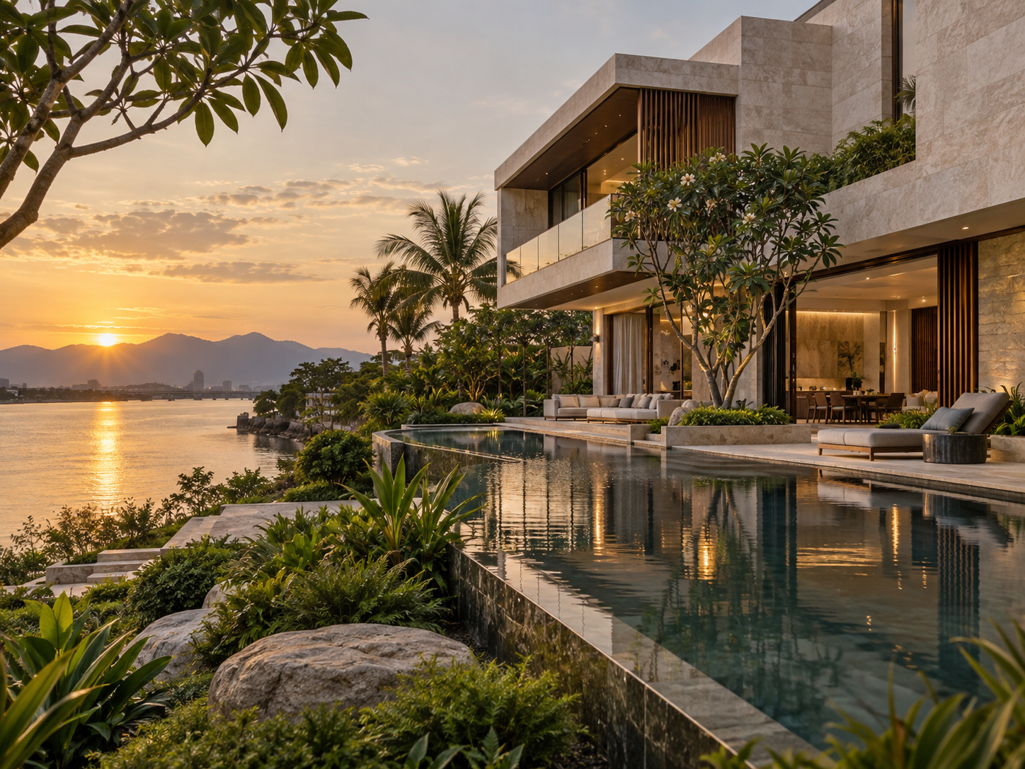 Riverstone riverside estate in Da Nang